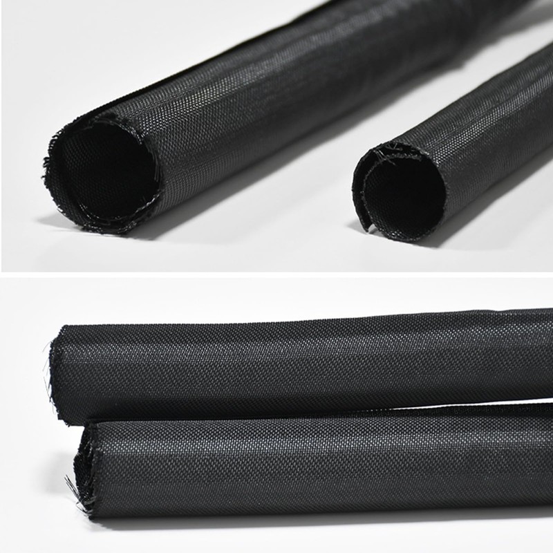 Cable conduit black, 3 m cable protection, cable conduit, flexible