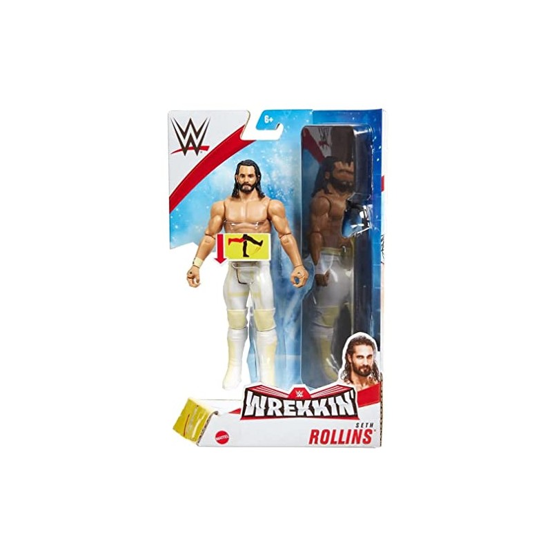WWE Wrekkin' Seth Rollins Action Figure with Breakaway Table and