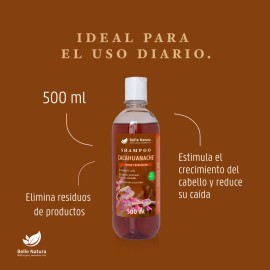 Shampoo Cacahuanache Anticaída Y Regenera 500 Ml