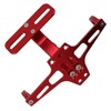 Motorcycle License Plate Bracket CNC Aluminium Alloy Universal Adjustable Motorcycle