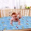 Indus Textiles 2 Pack Cot Bed Fitted Sheets Easy Care