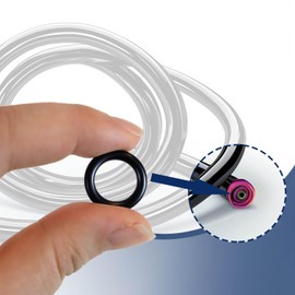 TKYPZY 40 Pack Power Pressure Washer O-Rings for 1/4" & 3/8" Quick Couplers - Rubber, High Temp, Easy Install, Black, 20x1/4" & 20x3/8"