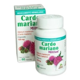 Cardo Mariano Mitlan 60 Cápsulas 100% Natural