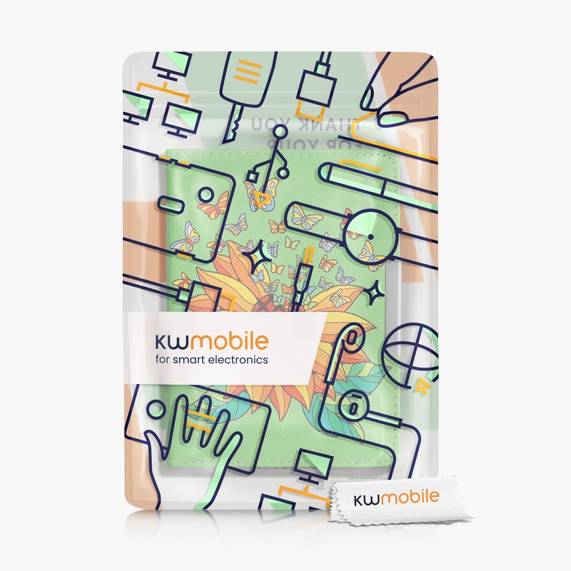 kwmobile Flip Case Compatible with Tolino Vision 1/2/3/4 HD Case