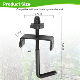 LJB J Hook Climbing Stick Carrying System, 2 Pack