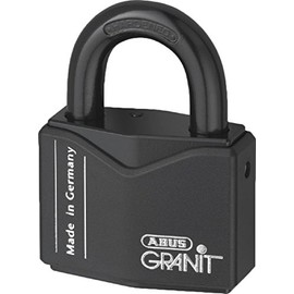 ABUS 00838 Granit Plus Hardened Steel Shackle Padlock