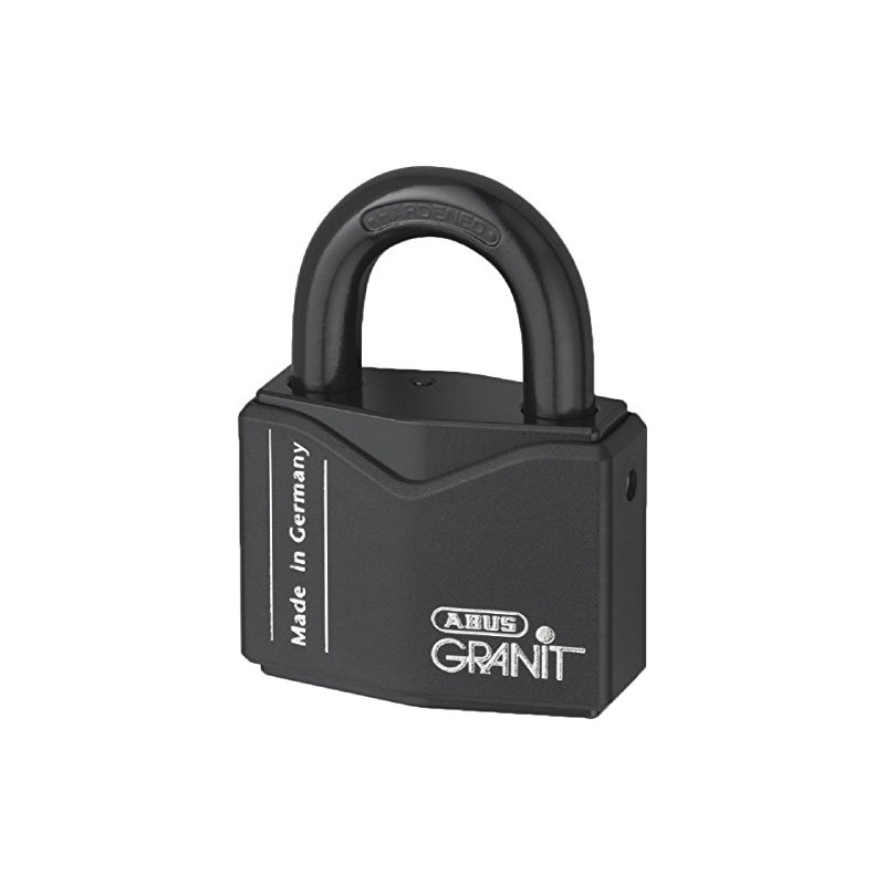 ABUS 00838 Granit Plus Hardened Steel Shackle Padlock