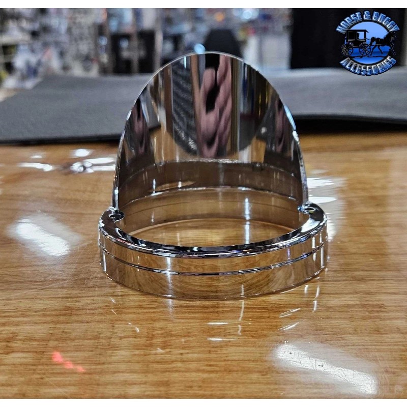 Grand general chrome plastic visor for cab marker light (FOR