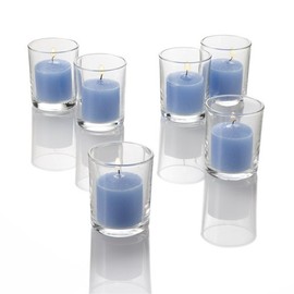 Richland Votive Candles Light Blue Ocean Breeze Scented 10 Hour Burn Set of 144