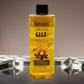 100% Pure Argan Oil Moroccan Gold for Face Body Nails and Hair Treatment 6.76 Oz 🇺🇸