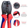 Solar Panel Connector, 60PCS Solar Crimper Tool Kit for Connecting