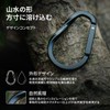 Thous Winds Carabiner, Climbing Hook, Ultra Lightweight 5g, Load Capacity