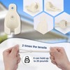 IVYSUN Shade Replacement Parts,Compatible with Coolaroo Exterior Roller Shade(Sand,3 Set)