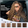 AUROO Honey Blonde Highlight Brazilian Deep Wave Human Hair Bundles