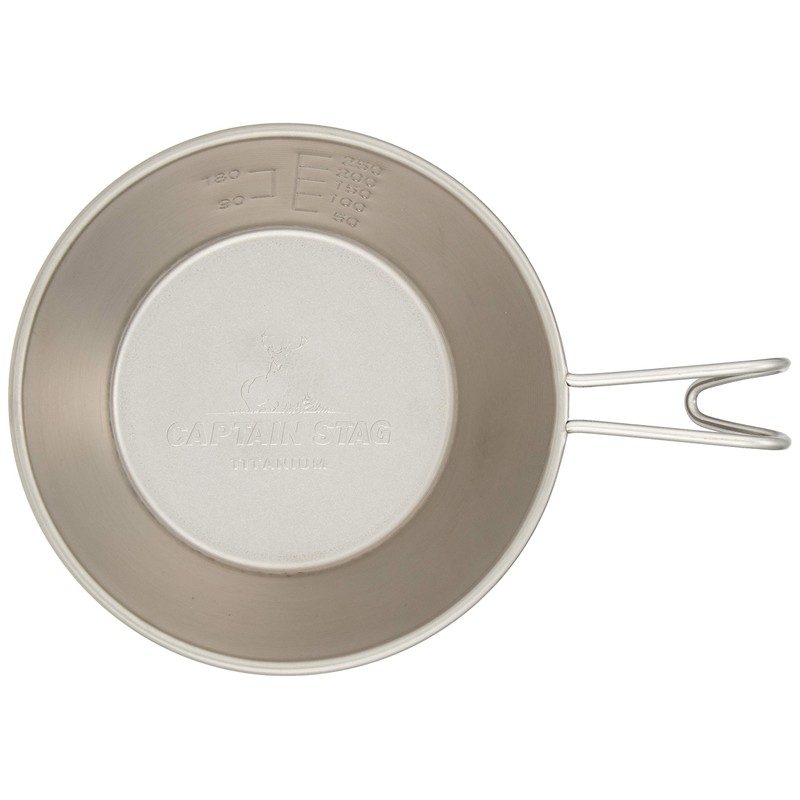 Captain Stag M-9085 Titanium Sierra Stacking Cup, 11.8 fl oz