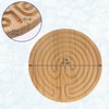 BambooMN Finger Labyrinth for Meditation and Prayer - 6" Diameter