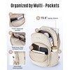 LIGHT FLIGHT Travel Laptop Backpack Women, 15.6 Inch Laptop Backpack