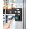 Keypad Deadbolt, Smart Fingerprint Deadbolt Locks for Front Door, Keyless