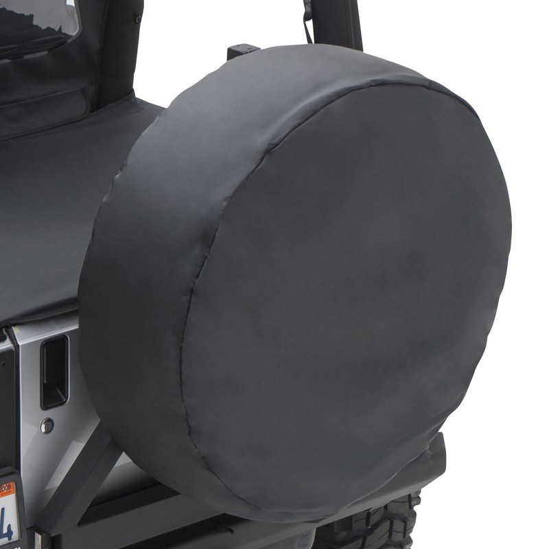 SmittyBilt SPARE TIRE CVR DEN BLK - SB773215