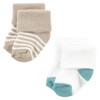Hudson Baby Unisex Baby Cotton Rich Newborn and Terry Socks,