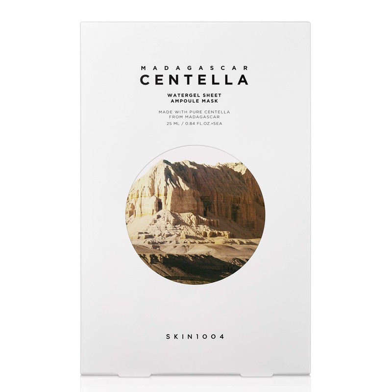 SKIN1004 Madagascar Centella Watergel Sheet Ampoule Mask, 1box - 5ea