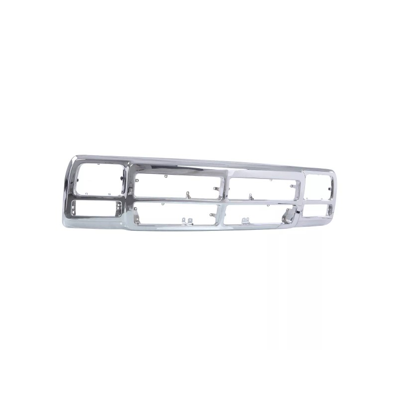 Perfit Liner Chrome Grille Shell Fit 91-93 Dodge D/W Series