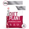 PhD Nutrition Diet Plant, Vegan Protein Powder Plant Based, Strawberries