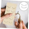 Healeved Realistic Chemical Fiber Lash Practice Strips 5 Pairs Eyelash