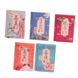 Baluue 5bags Oil Blotting Paper Face Per Bag Makeup Oil Absorbing Paper for Face