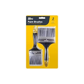 2 Large Paint Brush Set 3 inch 4 inch Brushes