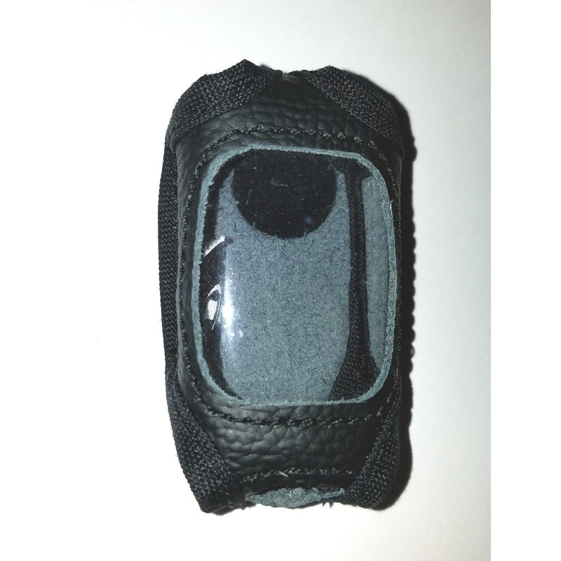 Alarm-Mate Black Leather Case/Cover for Compustar 2WG15R-FM and 2WG15R-SS Remote