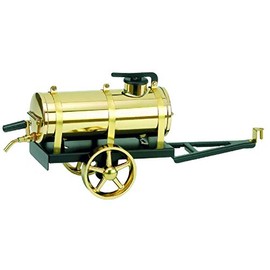 Wilesco 00386 A 386 - Sprengwagen schwarz/Messing