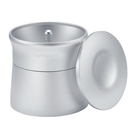 Normcore 58mm 2-in-1 Magnetic Dosing Cup, Espresso Dosing Funnel with Portafilter Dosing Cup, Barista Coffee Grinder Dosing Tools Fit 58 mm Basket, Silver