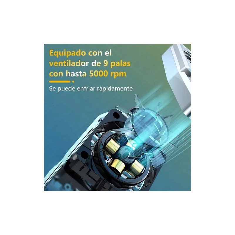 Ventilador Enfriador Para Celular Universal Recargable