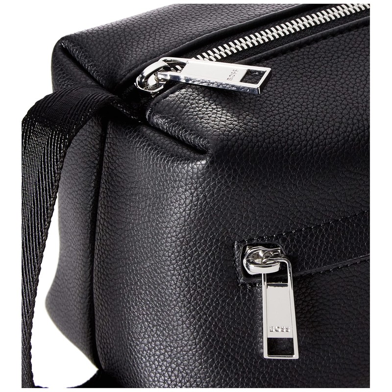 BOSS Ray_Washbag Men's Washbag, Black1, Black 1