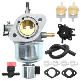 JUUDDENPARTS 15004-0818 Carburetor Kit, Replacement for John Deere X300 X300R Lawn Mower Replacement for Kawasaki Specific FS541V FR600V FS600V Engine, Replace 15004-0827 15004-7053 15004-7060