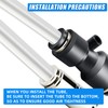 ERGAOBOY Bright 10M Polyurethane PU Air Hose Pipe Kit, 6mm