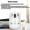 LED Bluetooth Speaker Wireless Stereo Speaker with 7 Light Modes