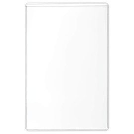 StoreSMART - 6" x 9" Non-Adhesive Vinyl Plastic Pocket - Open Short Side - 10 Pack - PE109S-C-10