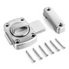 QWORK® Rotate Bolt Latch Lock Stainless Steel Gate Bathroom Door