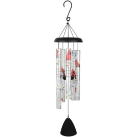 Carson 63099 Cardinals Appear Picturesque Sonnet Chime, 36-Inch Length