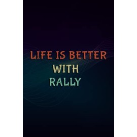Christmas gifts: Life is Better with Rally Vintage Car Racing Quote: Rally, Gifts for Women, Mom Grandma Sister Best Friend Birthday ... Mothers Day Christmas Gifts for Wome