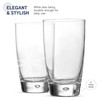 Bormioli Rocco Luna Set Of 12 Cooler Glasses, 15.25 Oz.