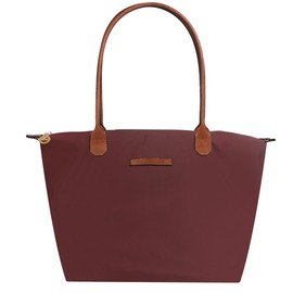 Waterproof Nylon Tote bag for Women Lightweight Designer Handbag with Zipper Stylish and Durable Purse