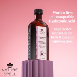 Nature Spell Hyaluronic Acid Hair Oil 150ml – Natural Hair Treatment Oil & Body Oil – Suitable for All Hair Types