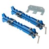 Rockler Mini Deluxe Panel Clamps (2-Pack) - Powerful Four-Way Pressure