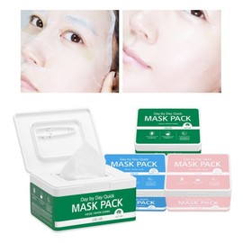 Lir Day by Day Quick Mask Pack 30 Sheets (Collagen, Cica, Hyaluronic Acid) / 리르 데이바이데이 퀵마스크팩 30매 (콜라겐시카히알루론산)