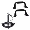 Breezee Market Kit Ejercicio Entrenamiento Cuerda Metal Soportes Flexiones