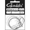 Gamakatsu Solid Tie Mooching Rig 5/0, 6/0 Hooks (Nickel, 40-Pounds