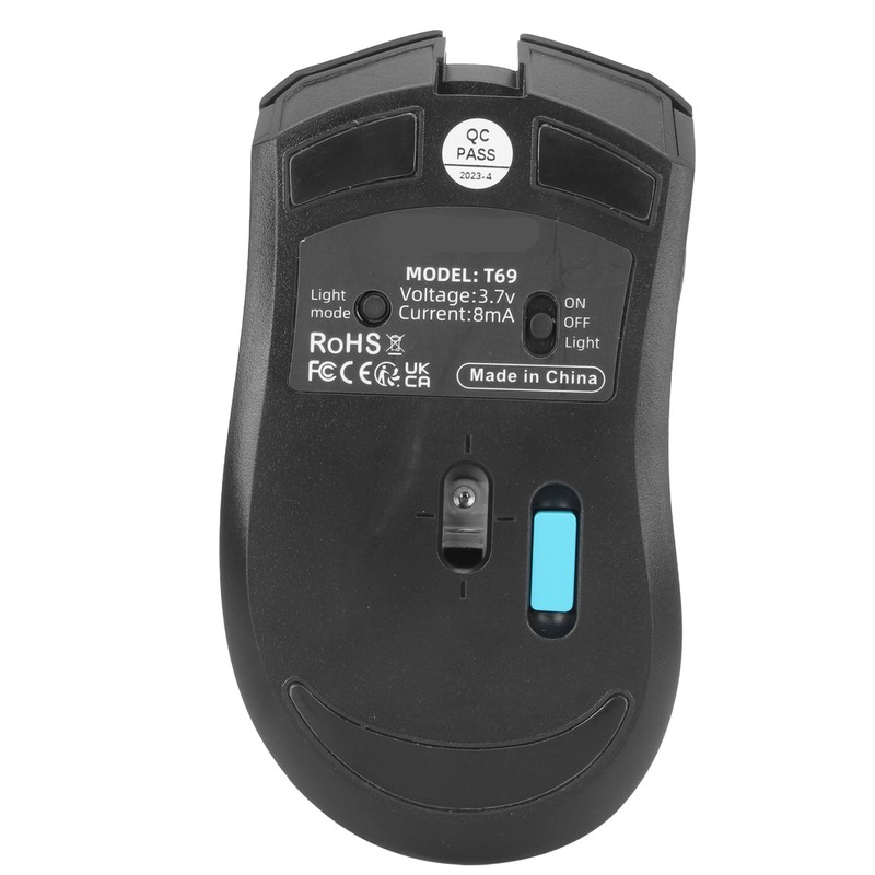 Wireless Mouse 2.4G USB Receiver 800 to 4800 DPI Ergonomic